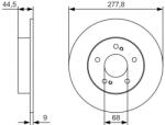 Bosch Disc frana BOSCH 0 986 479 T86 (0 986 479 T86)