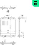 ERA Radiator, racire motor ERA 673048 (673048)