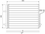 VALEO Condensator, climatizare VALEO 812877 (812877)