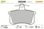 VALEO set placute frana, frana disc VALEO ESSENTIAL 302340 (302340)