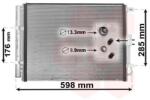 VAN WEZEL Condensator, climatizare VAN WEZEL *** IR PLUS *** 82005373 (82005373)