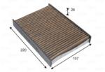 VALEO Filtru, aer habitaclu VALEO PROTECT MAX 701034 (701034)