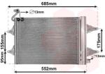 VAN WEZEL Condensator, climatizare VAN WEZEL 76005007 (76005007)