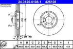 ATE Disc frana ATE 24.0125-0108.1 (24.0125-0108.1)
