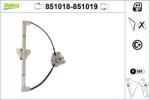VALEO Mecanism actionare geam VALEO 851019 (851019)