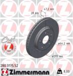 ZIMMERMANN Disc frana ZIMMERMANN SPORT Z 280.3175. 52 (280.3175.52)