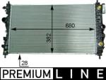 MAHLE Radiator, racire motor MAHLE BEHR *** PREMIUM LINE *** CR 2117 000P (CR 2117 000P)