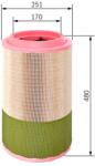 Bosch Filtru aer BOSCH F 026 400 257 (F 026 400 257)