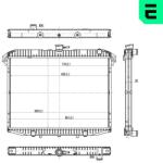 ERA Radiator, racire motor ERA 673484 (673484)