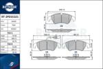 ROTINGER set placute frana, frana disc ROTINGER RT 2PD31521 (RT 2PD31521)