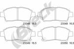 BRECK set placute frana, frana disc BRECK 23348 00 701 10 (23348 00 701 10)