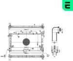 ERA Radiator, racire motor ERA 673563 (673563)