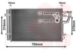 VAN WEZEL Condensator, climatizare VAN WEZEL 83005102 (83005102)