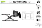 VALEO Mecanism actionare geam VALEO 850403 (850403)