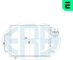 ERA Condensator, climatizare ERA 667283 (667283)