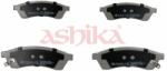 ASHIKA set placute frana, frana disc ASHIKA 51-0W-W03 (51-0W-W03)