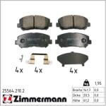 ZIMMERMANN set placute frana, frana disc ZIMMERMANN 25564.210. 2 (25564.210.2)