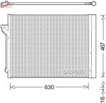 DENSO Condensator, climatizare DENSO DCN05029 (DCN05029)