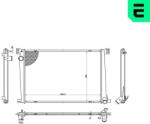 ERA Radiator, racire motor ERA 673063 (673063)