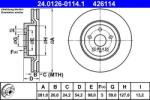 ATE Disc frana ATE 24.0126-0114.1 (24.0126-0114.1)