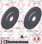 ZIMMERMANN Disc frana ZIMMERMANN BLACK Z 285.3545. 53 (285.3545.53)