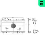 ERA Radiator, racire motor ERA 673542 (673542)