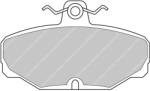 FERODO set placute frana, frana disc FERODO FCP408H (FCP408H)