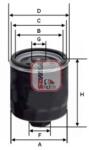 SOFIMA Filtru ulei SOFIMA S 3592 R (S 3592 R) - automobilus