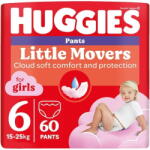 Huggies Scutece chilotel Huggies Little Movers 6, Girl, 15-25 kg, 60 buc - vexio