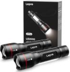 Lepro LE2000 LED zseblámpa, 5 móddal, zoomolható - 2 db (LE2000)