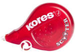 Kores Hibajavító roller, 4, 2 mm x 8 m, KORES "Scooter", piros
