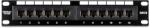 TRENDnet Patch Panel 12 porturi RJ45 UTP 10', Cat6 - TRENDnet TC-P12C6 (TC-P12C6)