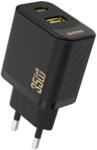Dudao Încărcător de rețea DUDAO A27MAX cu prize USB și Type-C, 35 W, încărcare rapidă PD, NEGRU GP-190590 (GP-190590)