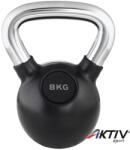 Trendy Sport Kettlebell Trendy fekete-króm 8 kg (6408) - aktivsport