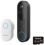 Rovision Sonerie video wireless Reolink 4MP cu Chime si card 64GB, WiFi dual band (D340B+CHIME+64GB)