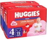 Huggies Scutece chilotel Huggies Little Movers 4, Girl, 9-14 kg, 72 buc - pcone