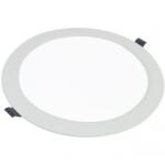 Lightex LED hold Lightex műanyag, 220V, 20W, fehér, NW, 4000K, 1700lm, f222mm/vágás 190mm (305AL0003044)