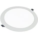 Lightex műanyag LED hold, 220V, 24W, fehér, CW, 6000K, 1950lm, f295mm/vágás 265mm (305AL0003052)
