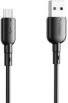 Vipfan Colorful X11 USB és Micro USB kábel 3A, 1m fekete (X11MK-black) (X11MK-black) (X11MK-black)