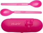 Hipp Spoons Set etetőkészlet utazásra Pink