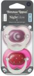 Tommee Tippee Night, szilikon cumi, 18-36 m, 2 darab
