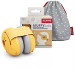 Alpine Muffy Baby Hallásvédelem csecsemőknek - sárga