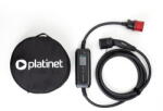 omega Incarcator portabil pentru vehicule electrice si hibride plug-in Platinet (EV/PHEV), Type 2, 32A, 22 KW, CEE trifazic (rosu), lungime cablu 5 m, Negru (EV_PPCW5M22)