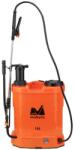 Evotools akkumulátoros és kézi működtetésű permetező, 16L háti tartály, 12V 8 Ah akkumulátor, max. 3 bar nyomás, 52-99 cm teleszkópos lándzsa, 120 cm flexibilis tömlő, 5 szórófej, kézi/automata használat (6822