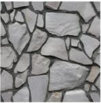 Flippy 3D öntapadó kőutánzat tapéta, egyrészes, konyhai nappali falára, könnyen tisztítható, vízálló, öntapadó, 30x30 cm, szürke (126516)