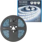 PNI LED szalag 2835W, 300 LED, hideg fehér 6000K, 860lm, szabályozható, érintőgombos, 230V tápegység, szilikon, 5 méter, IP65 (PNI-2835W)