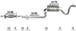 Polmostrow Kipufogó szett - HYUNDAI i30 1.6 CRDi, HB (2007-2012) (SET-POL-1086-1085-1078)