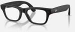Ray-Ban Meta Blayzer Optics Universal Fit - Matte Black - Demo Lens (Large) (RW7001 2077 54) - pcone