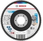 Bosch Disc lamelar pentru slefuit Bosch X451 Drept | 115 mm x 22, 23 mm | Granulatie: 120 | 15 buc (2608626174)