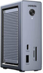 UGREEN CM923 USB-C-HDMI dokkolóállomás 3 USB-csatlakozóval, USB-C-vel, RJ45-tel, SD/TF-kártyaolvasóval és M. 2-vel (55735)